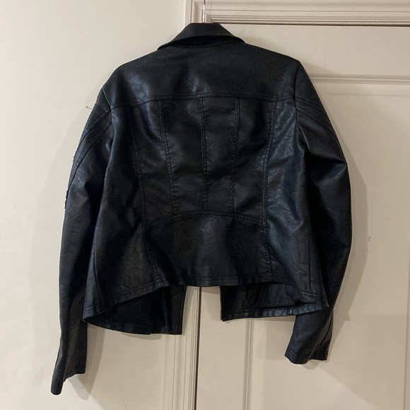 ANA Leather Moto Jacket - Picture 2 of 6